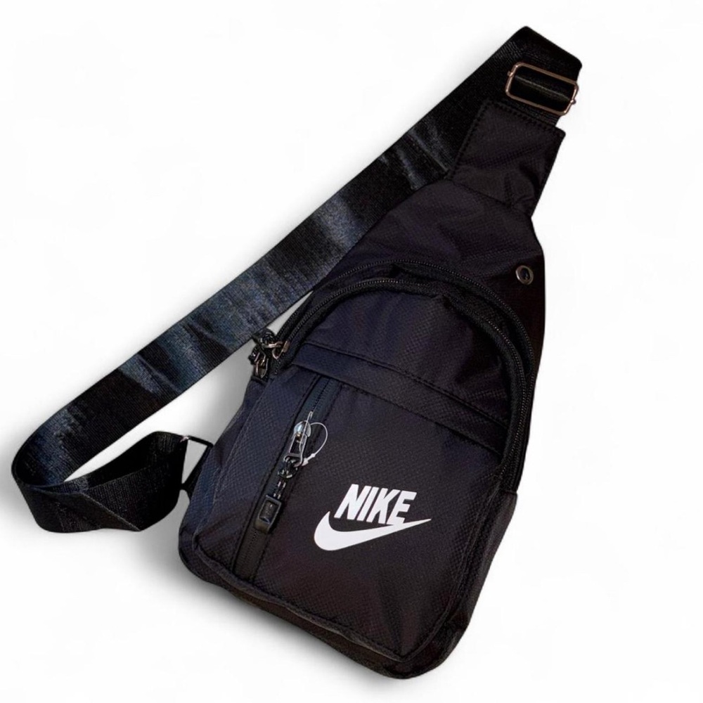 NWT Nike Sling Bag Backpack Carry On Shoulder School Bag Black